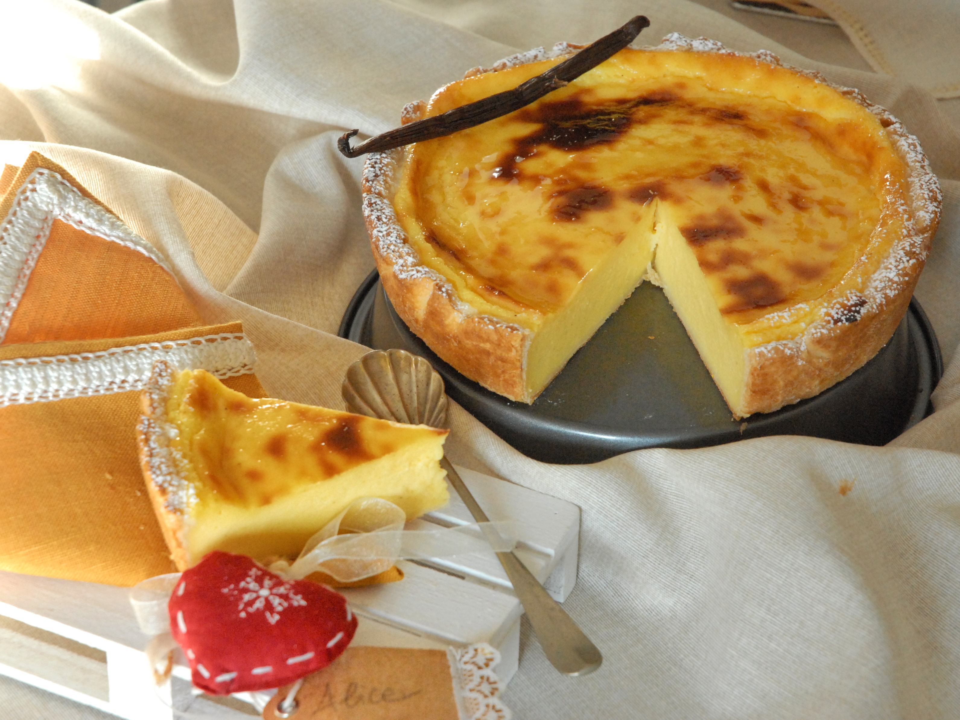 Flan parisien alla vaniglia