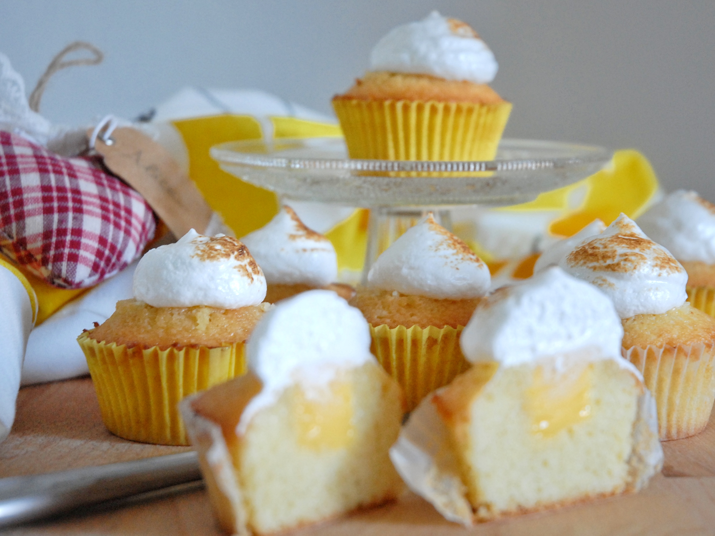 Cupcakes meringati al limone