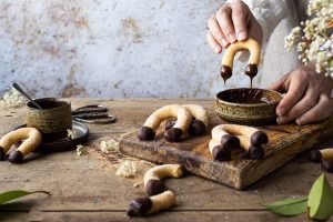 Biscotti fortunelli al cioccolato