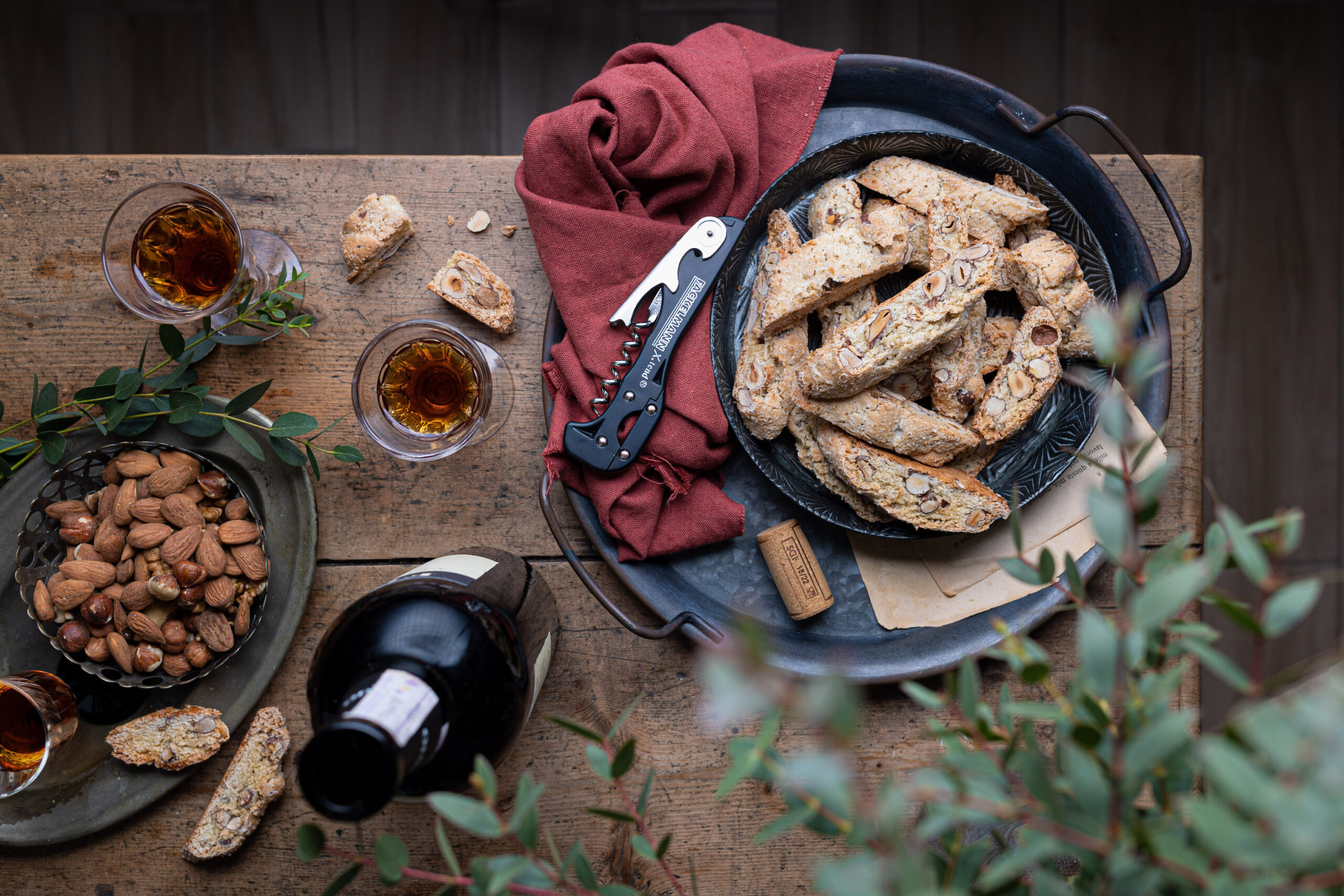 Cantucci toscani mandorle e nocciole