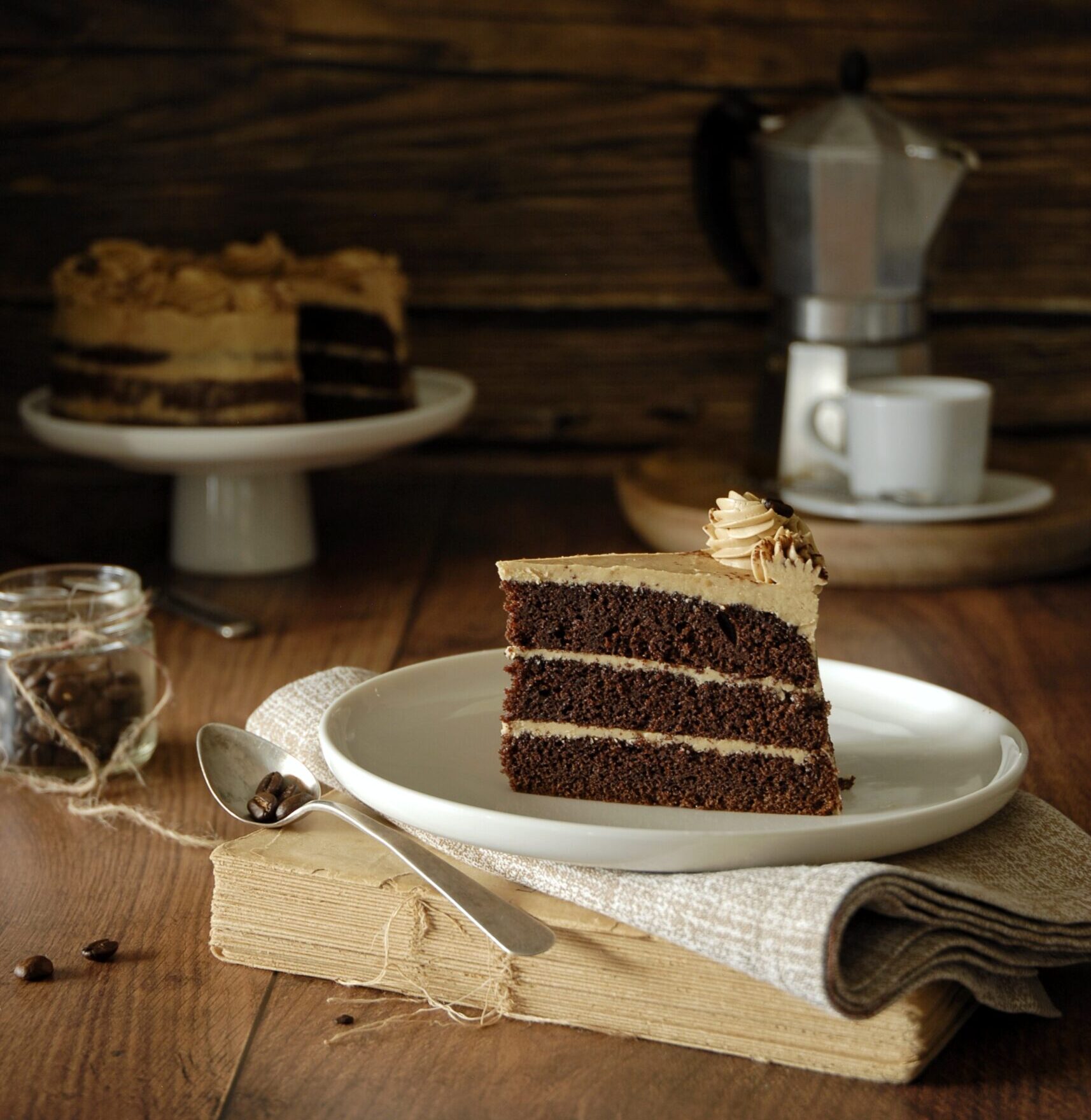 TORTA AL CAFFÈ CON CREMA ESPRESSO