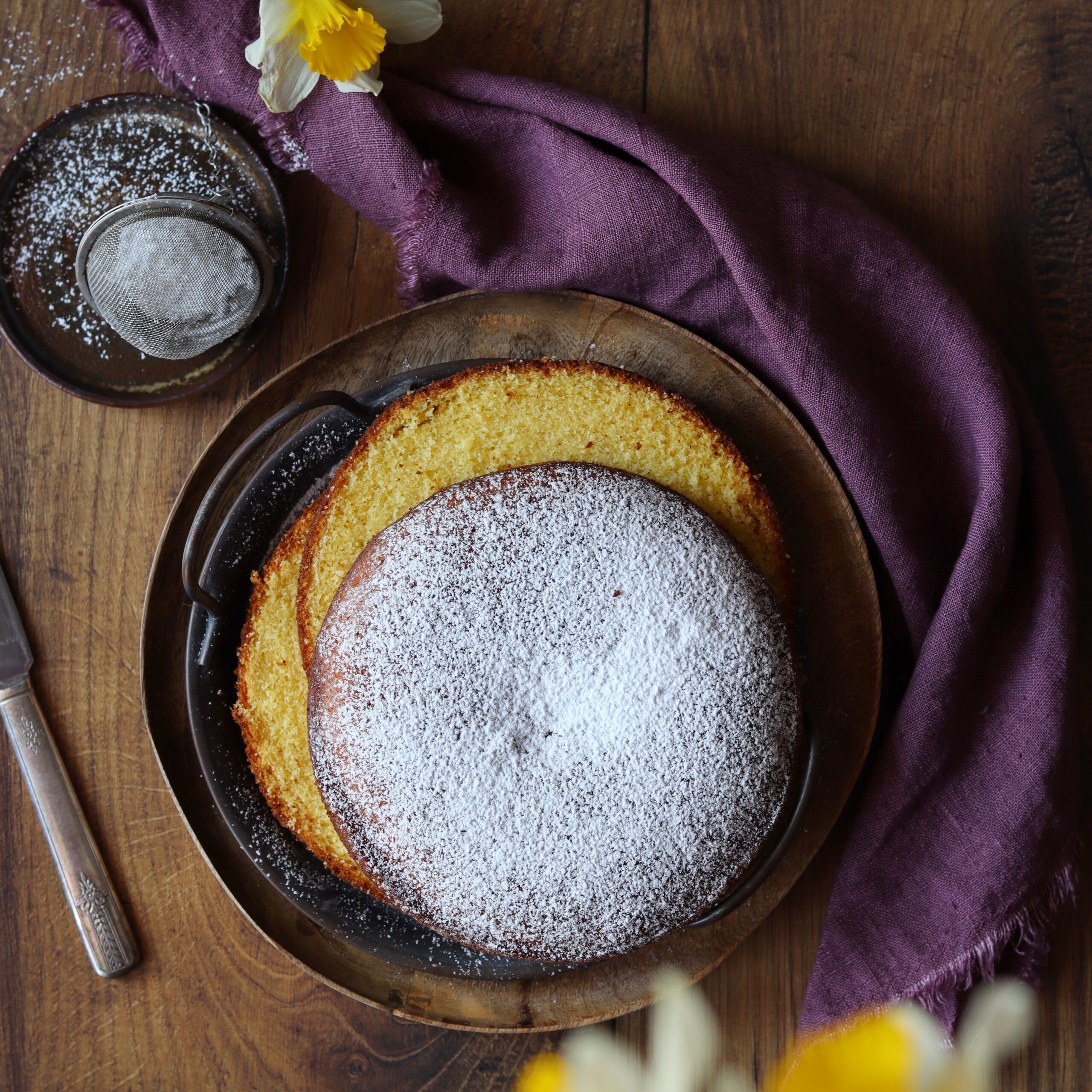 Torta quattro quarti: la base