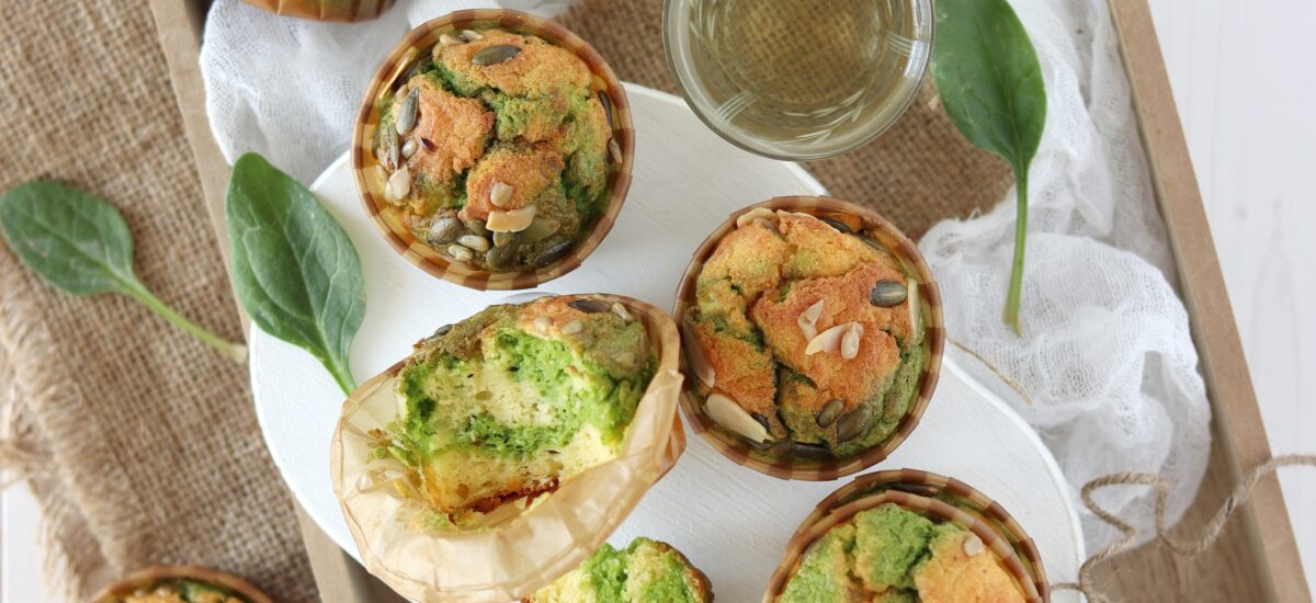 Muffin salati bicolore