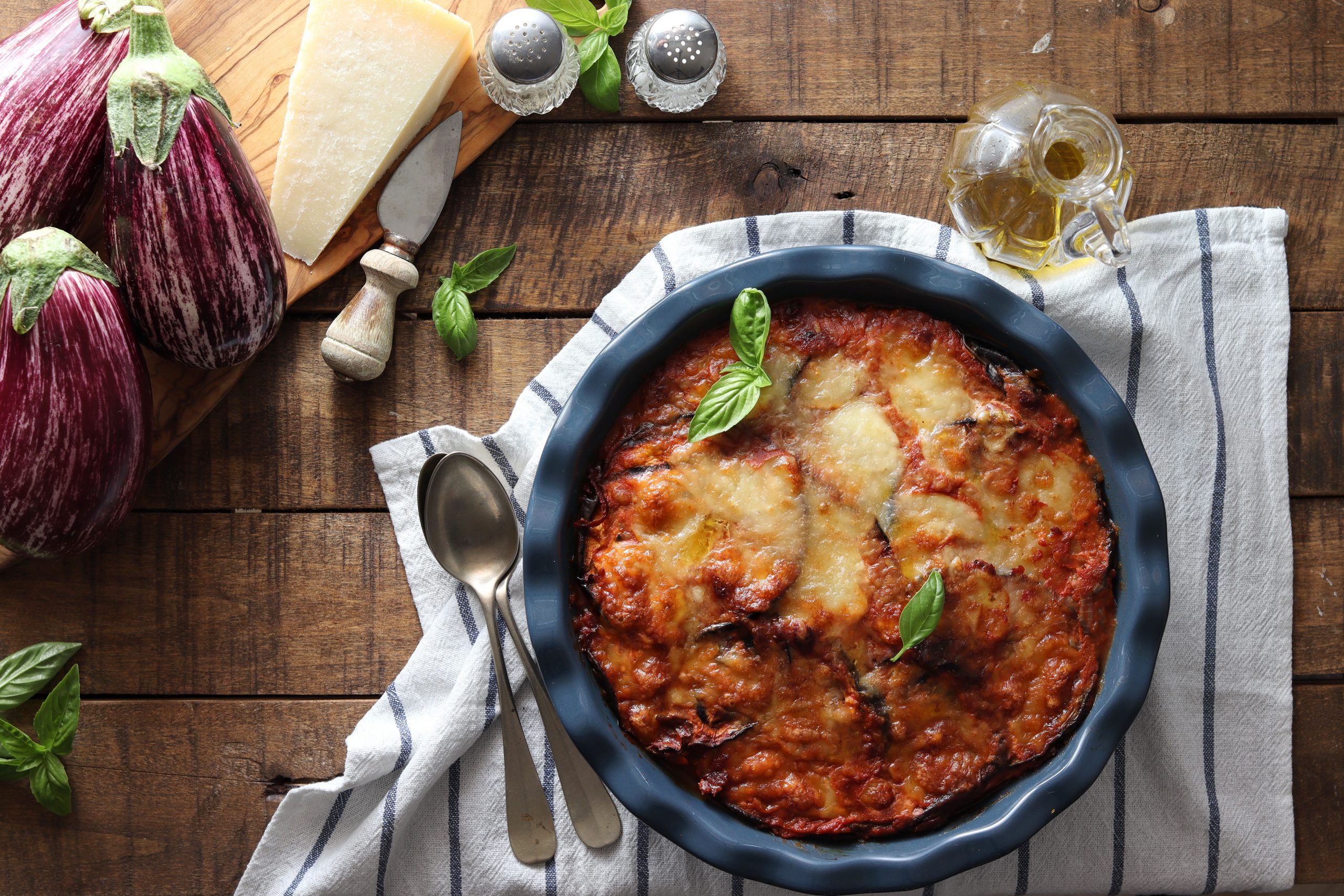 Parmigiana leggera al forno