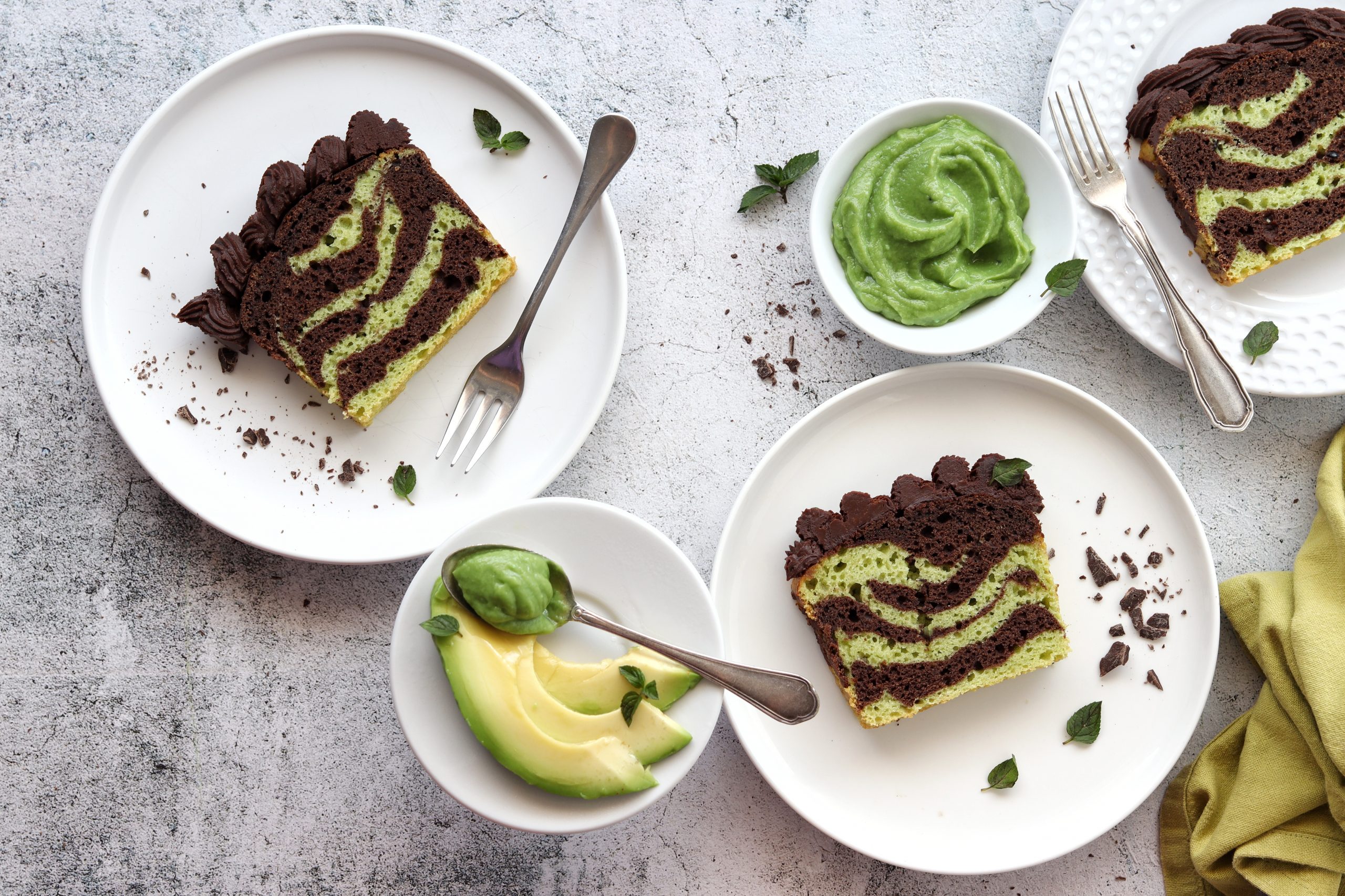 Plumcake avocado e cacao