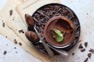 mousse cioccolato e avocado