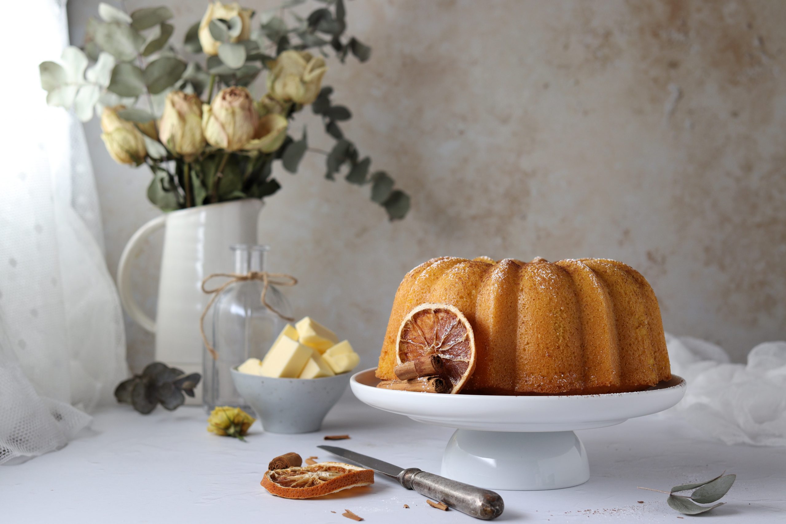 Bundt cake zucca, arancia e cannella