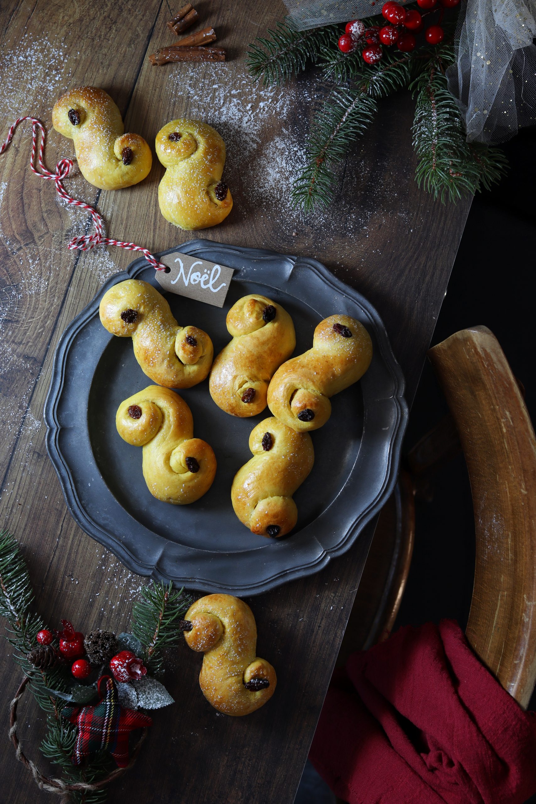 Lussekatter: brioches di Santa Lucia