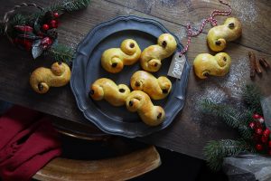 Lussekatter: brioches di Santa Lucia