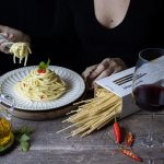 Spaghettoni aglio, olio e peperoncino
