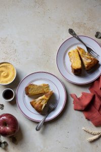 Torta di mele e mais senza glutine