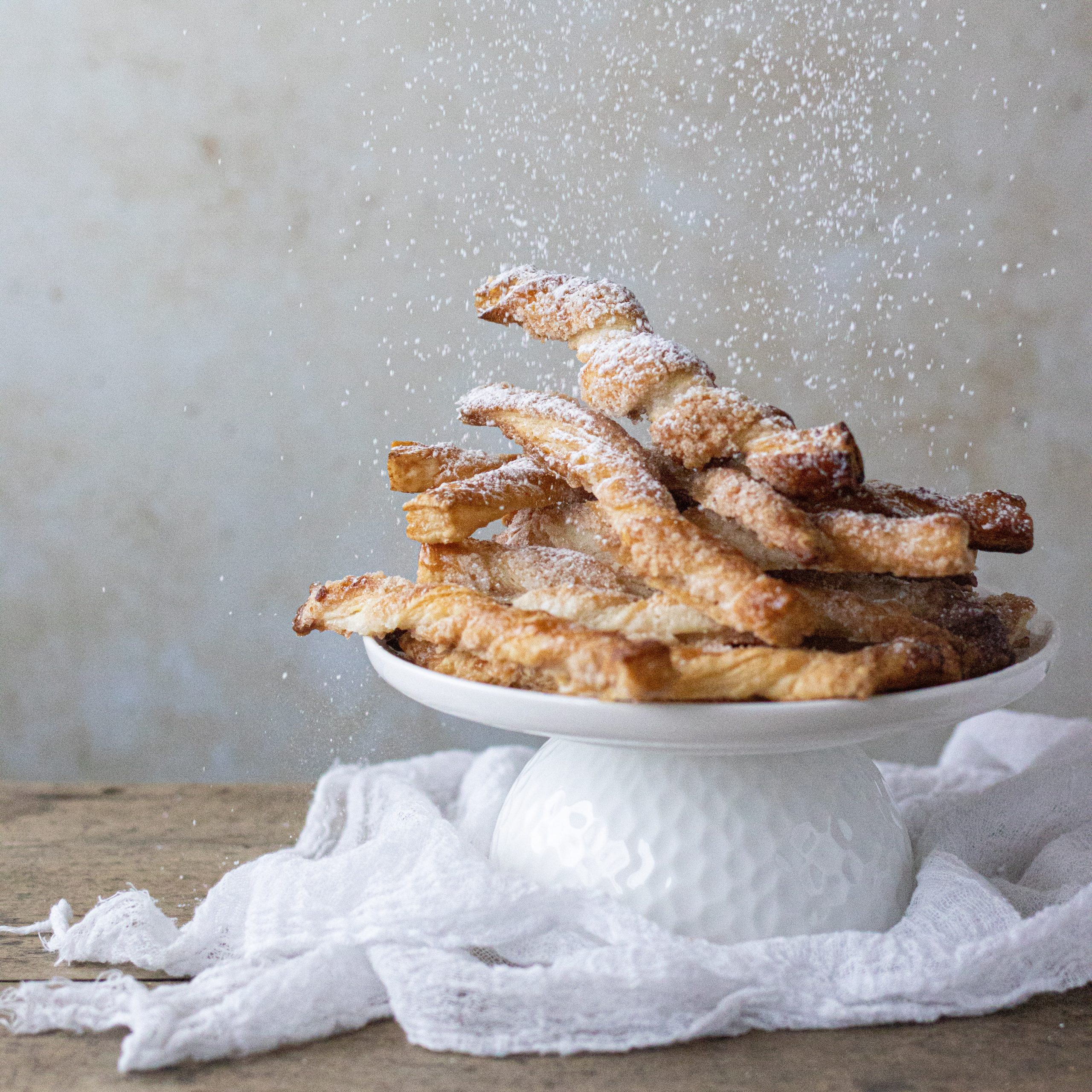 torciglioni dolci di sfoglia veloce