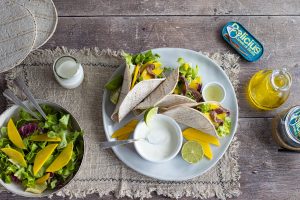 Tacos esotici con alici sott'olio