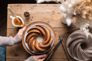 Bundt cake cioccolato e caffè