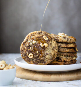 Cookies cioccolato, nocciole e caramello