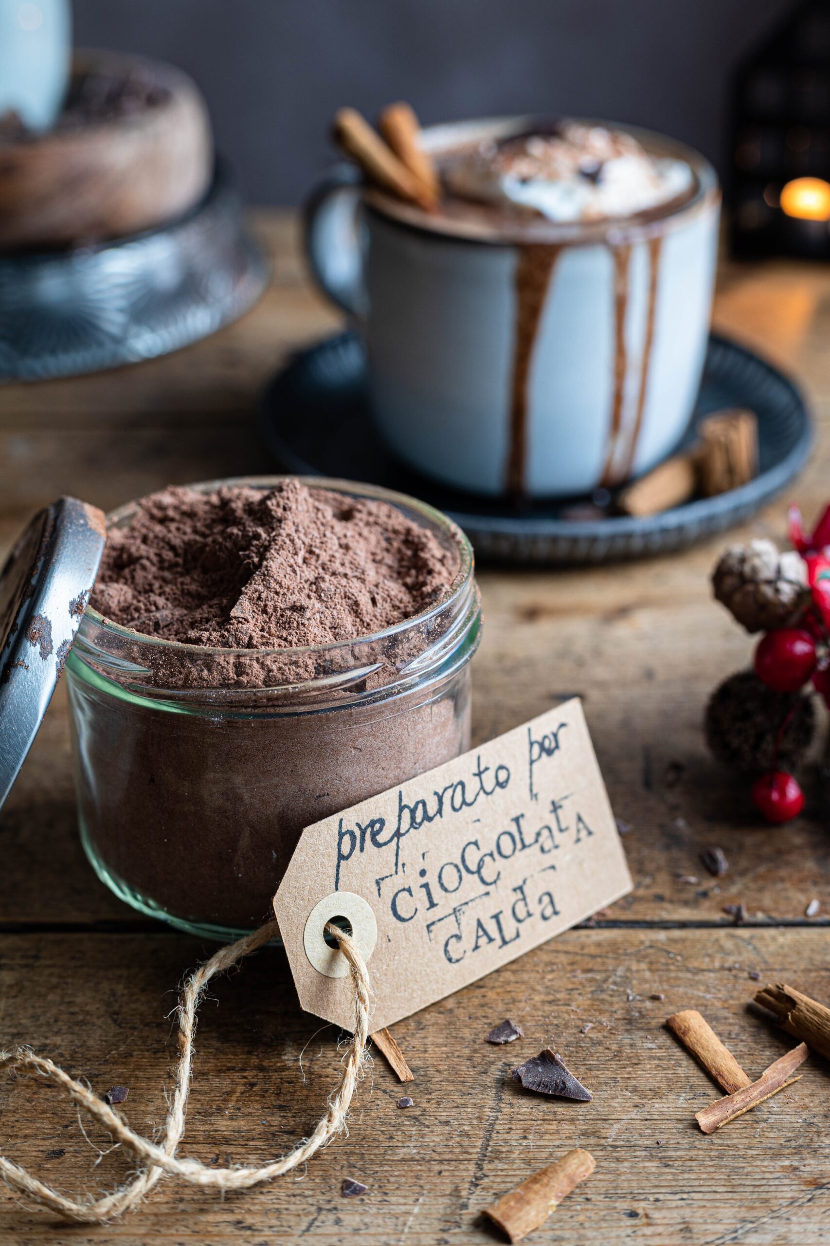 Cioccolata calda: regalo in barattolo!